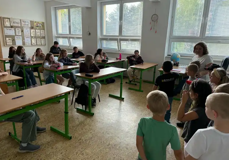 První dny našich prvňáčků ve škole