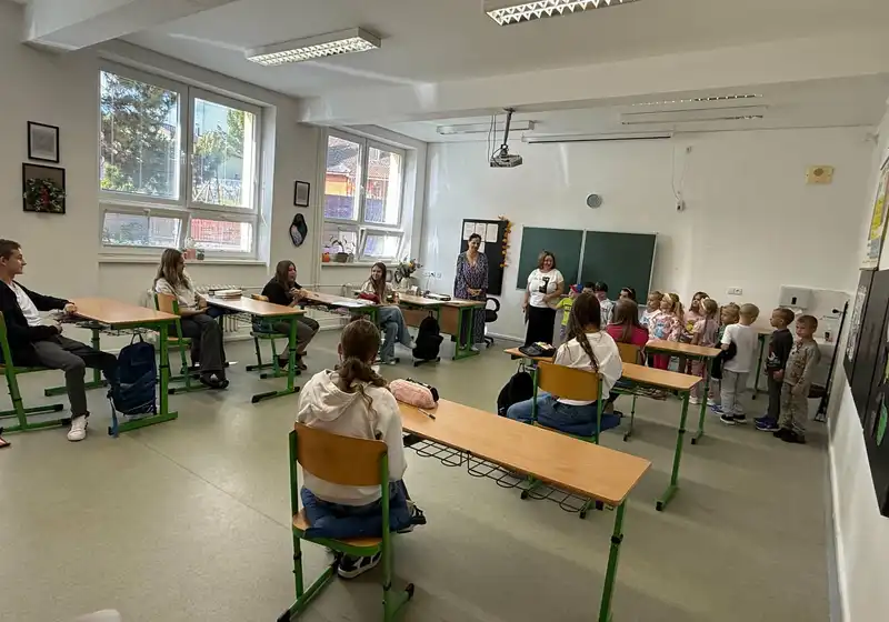 První dny našich prvňáčků ve škole
