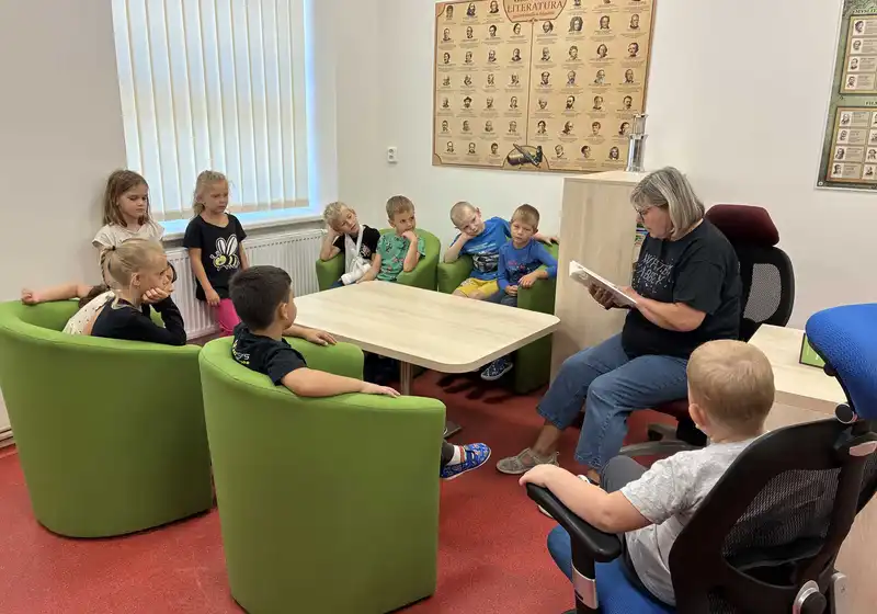 Prvňáčci poprvé navštívili obecní knihovnu
