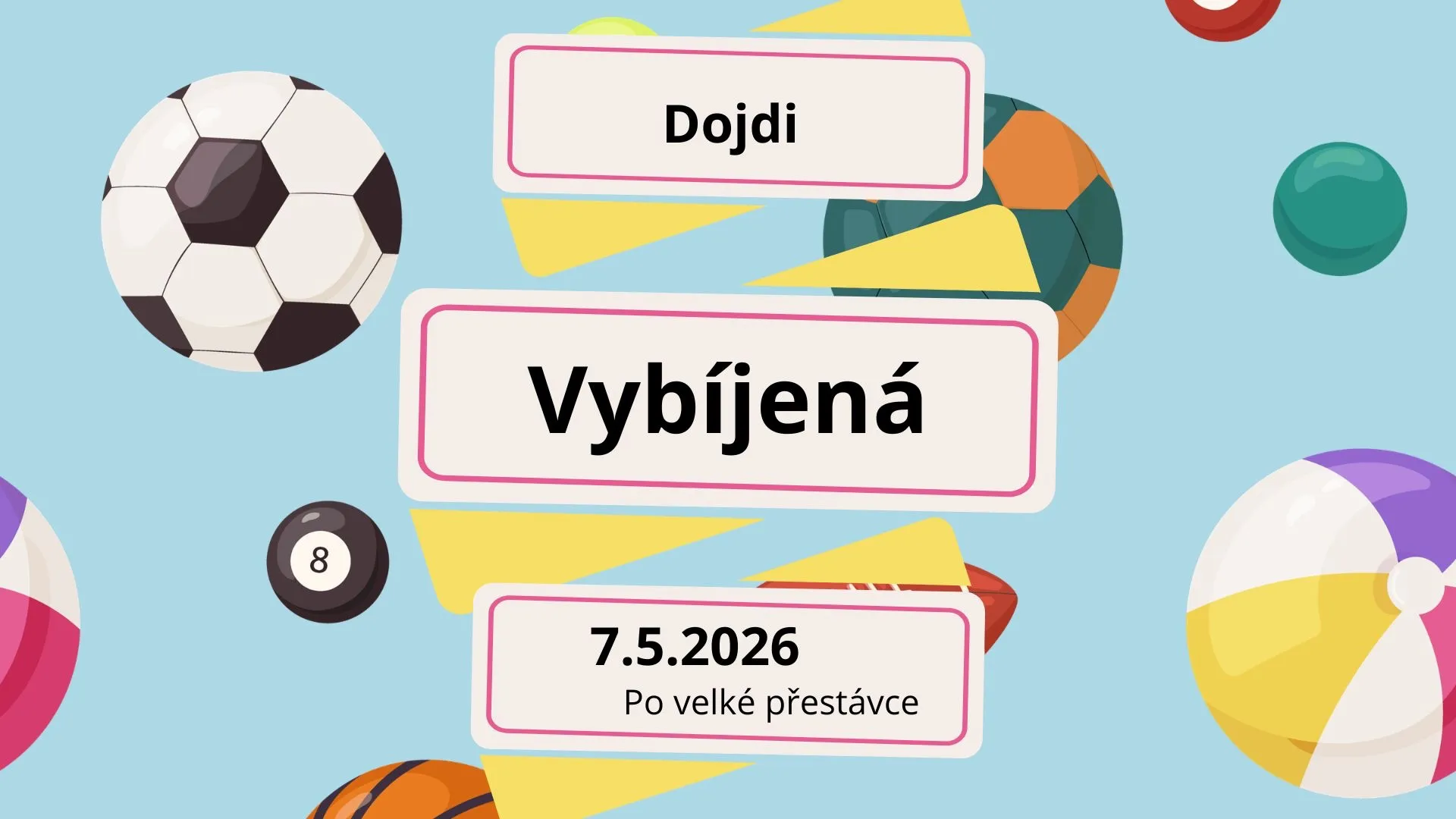 Vybíjená pro žáky 2. stupně