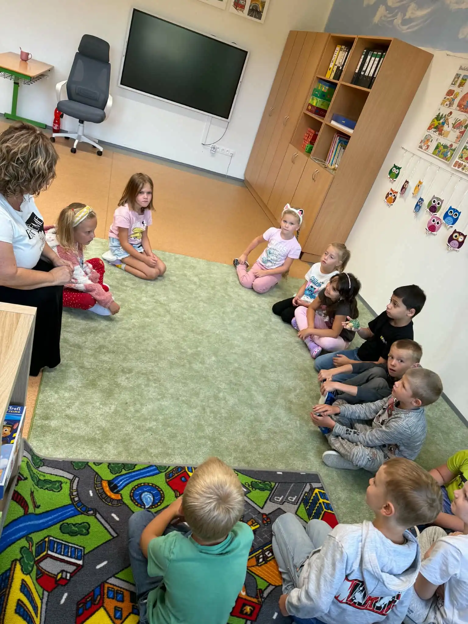 První dny našich prvňáčků ve škole