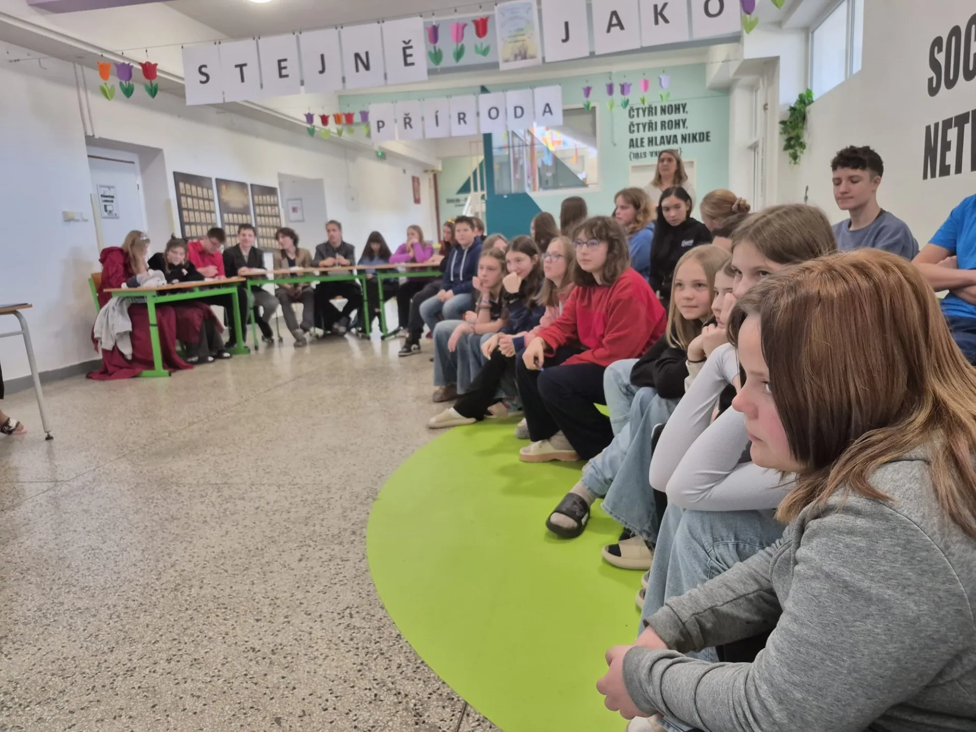 Recitační klání na velkém stupni