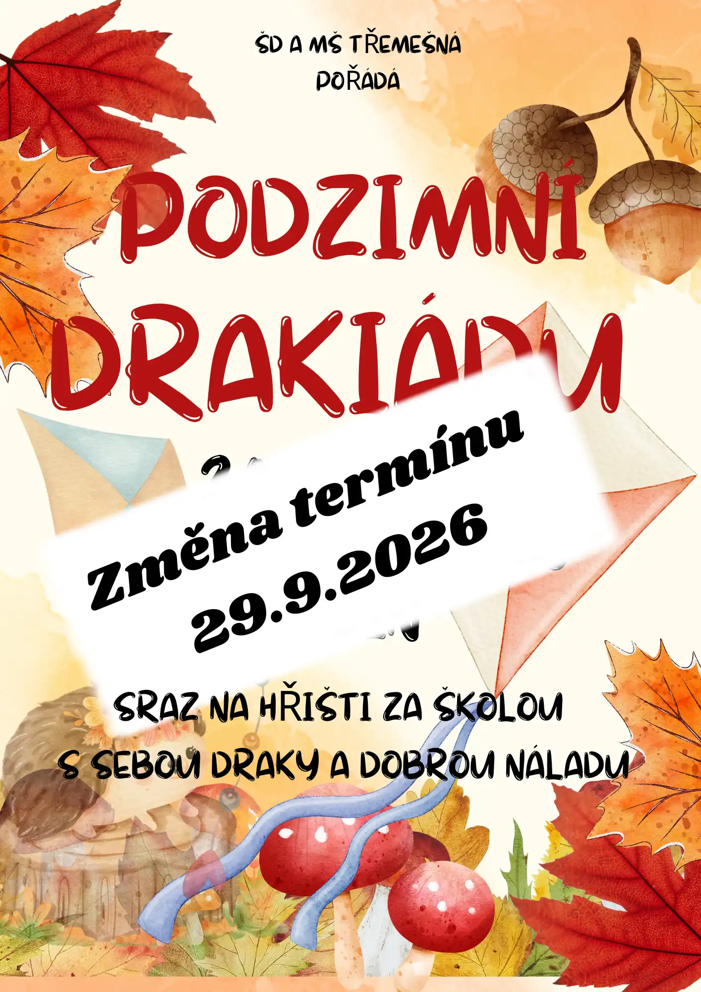 Změna termínu Drakiády